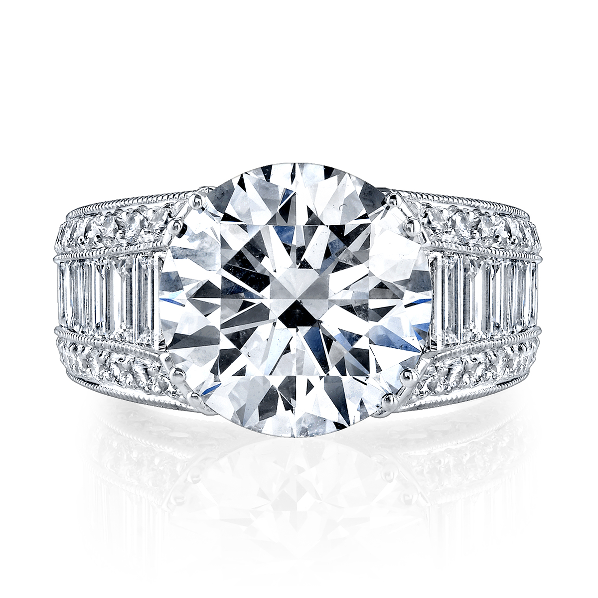 Shop The MILANJ Diamonds Engagement Ring JSM336 | MILANJ Diamonds