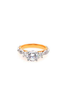 Verragio 18 Karat White and Rose Gold and Diamonds Verragio Engagement Ring 390944