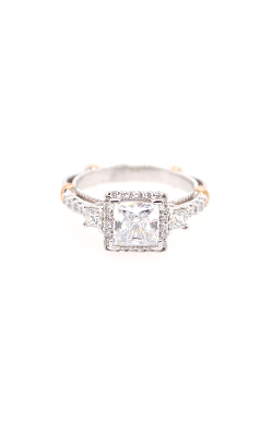 Verragio 14 Karat White and Rose Gold and Diamonds Verragio Engagement Ring 390655